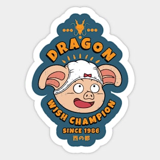 Dragon Wish Champion Sticker